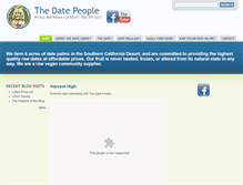 Tablet Screenshot of datepeople.net